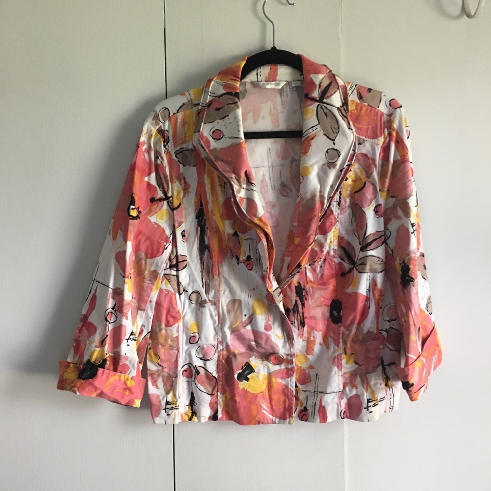 Erin London Floral Jacket